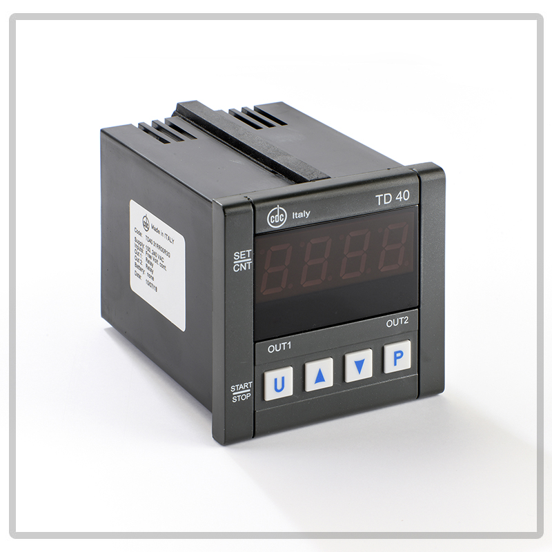 TD40 timer multiscala, monotensione, multifuzione da incasso